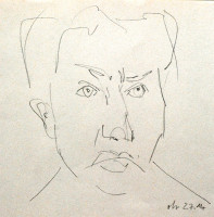 o.T., Bleistift auf Papier, 29,5 x 21 cm