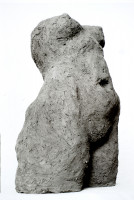 o.T., Torso, Terracotta, Höhe 24 cm