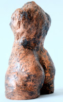 o.T., Torso, Terracotta glasiert, Höhe 16,5 cm