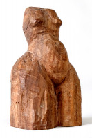 o.T., Torso, Amaranth Holz, Höhe 9 cm