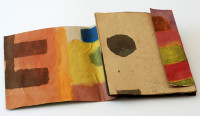 Artistbook, Guache auf Packpapier 20,5 x 16 cm