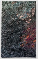 o.T., PVC, Ölkreide, genäht, gestülpt, 67 x 42 cm